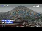 Le Pérou inaugure sa plus grande peinture murale dans le centre-ville de Lima