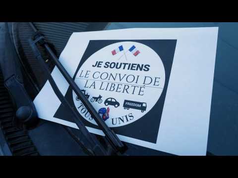 Paris police ban Canada-style 'Freedom Convoy' protest against French COVID restrictions