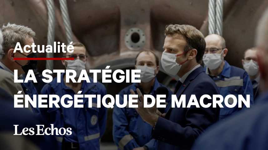 Illustration pour la vidéo Six nouveaux réacteurs nucléaires annoncés par Emmanuel Macron