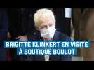Brigitte Klinkert en visite à Boutique Boulot à Troyes