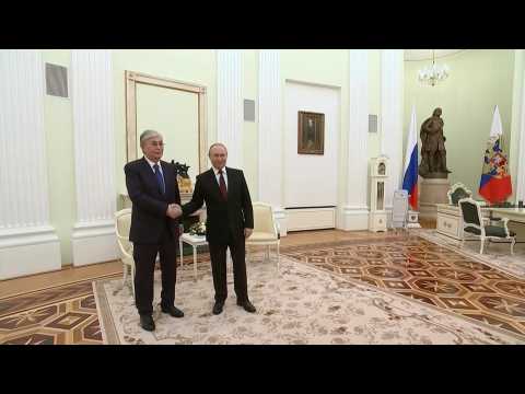 Vladimir Putin meets with Kazakh President Tokayev in Moscow
