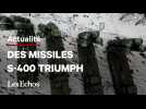 Des missiles S-400 russes en route pour des « manoeuvres » au Bélarus