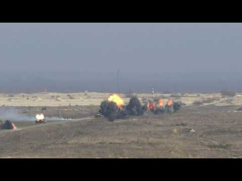 Ukraine holds military drills in region near Belarusian border