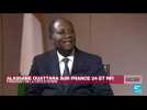 Le président Alassane Ouattara sur France 24 : 