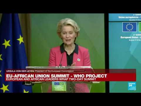 REPLAY: EU-African Union leaders hold press conference after summit
