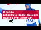 VIDÉO. JO Biathlon : Justine Braisaz-Bouchet décroche la médaille d'or sur la mass start