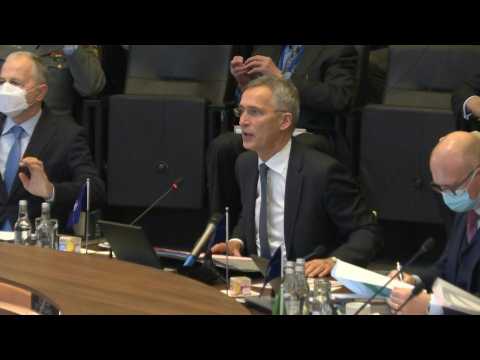Josep Borrell and EU representatives attend NATO's Defence Ministers meeting
