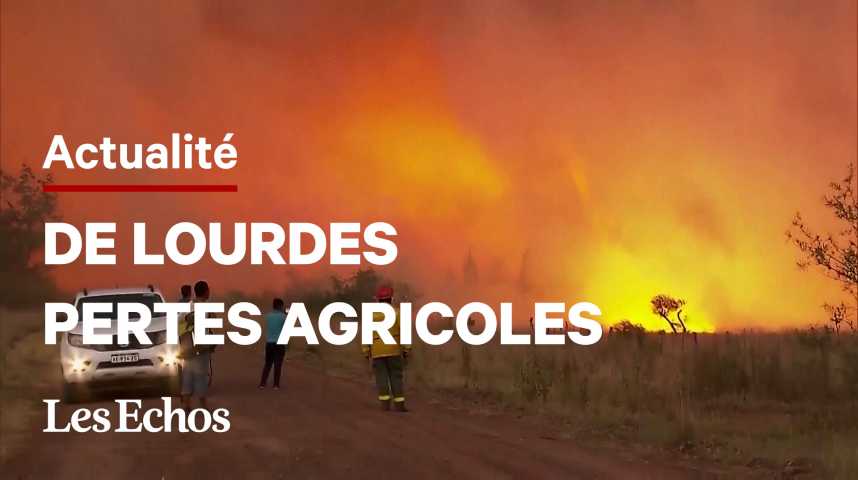 Illustration pour la vidéo L'Argentine frappée par de gigantesques incendies