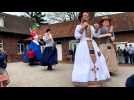 Lancement du calendrier des geants a Steenwerck