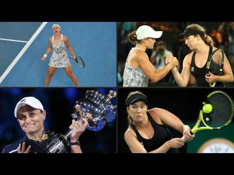 Australian Open Women's Singles Final in AFP top shots