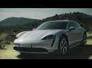 The new Porsche Taycan Cross Turismo Design in Grey