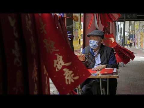 Meet the calligrapher preserving Hong Kong's Chinese New Year crafts