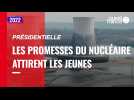 VIDÉO. Présidentielle : face aux promesses de nouveaux réacteurs, le nucléaire attire les jeunes travailleurs