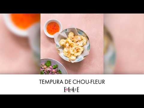 VIDEO : Tempura de chou-fleur