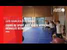 VIDEO. Les Sables-d'Olonne. Un cours de sport pour les lycéens avec Aloïse Retornaz, médaillée olympique