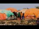 Somalia drought displaces thousands of people to the city of Baidoa