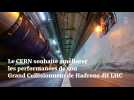 Le chantier du CERN à Cessy