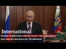 International: Poutine réaffirme des intérêts russes 