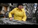 Ukraine: les images d'un quartier détruit (vidéo)