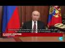 Opération militaire russe en Ukraine : Vladimir Poutine menace ceux qui tenteraient de s'opposer à l'intervention