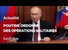 Vladimir Poutine annonce des opérations militaires contre l'Ukraine