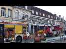 Douai : incendie au salon de coiffure, circulation coupée