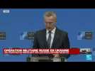 REPLAY : Le Secrétaire Général de l'OTAN s'exprime après l'opération militaire russe en Ukraine