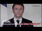 Ukraine: Macron promet une réaction 