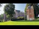 Zoom sur le château d'Esquelbecq