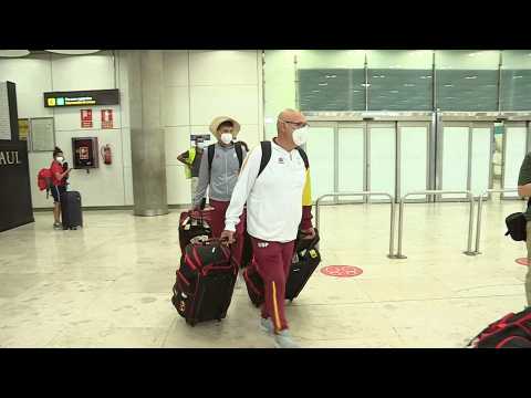 Paralympic team returns to Spain