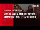 Festival de Deauville. Miss France 2021 sur le tapis rouge du lundi 6 septembre