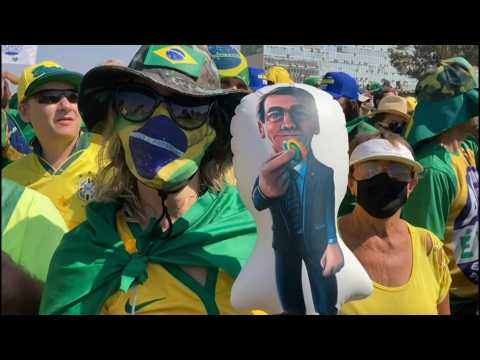 Bolsonaro supporters hold Brazil national day demonstration in Brasilia