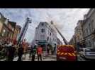 Lille : impressionnant incendie en cours rue Garibaldi