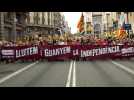 Manifestations à Barcelone : les indépendantistes catalans se mobilisent