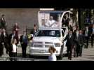 Pope heads to Heroes’ Square in Budapest for Holy Mass