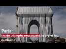 Paris : Arc de triomphe empaqueté, le projet fou de Christo