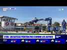 Lyon : un bateau ponton pas comme les autres