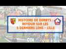 Derby Lens - Lille : retour sur les 5 derniers RCL - LOSC