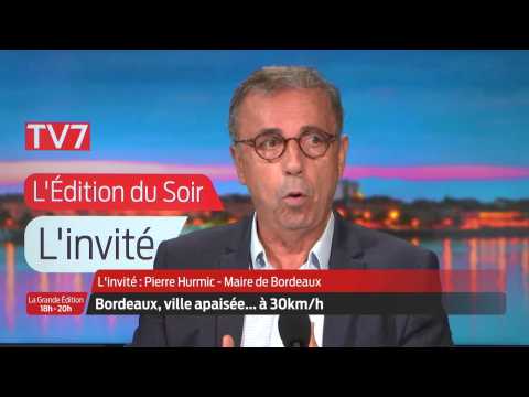 L'Édition du Soir | L'invité | Pierre Hurmic, maire de Bordeaux