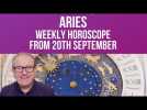 Aries Weekly Horoscope from 20th September 2021
