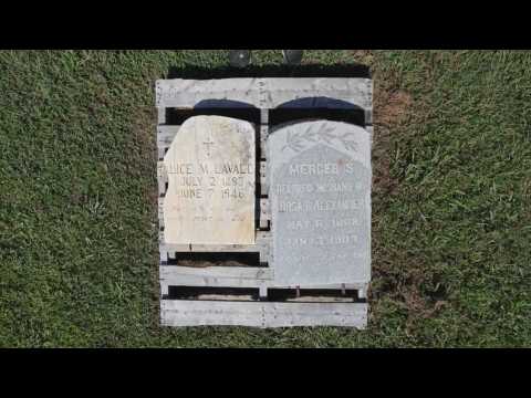 African American headstones returned to Maryland after being sold in the 60s