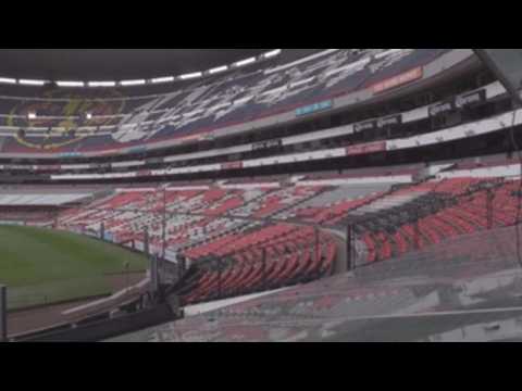 Lottery winner in Mexico City gets box at Aztec Stadium