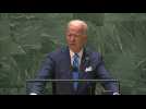 Biden says US 'to double' contribution to climate finance - Label : AFPTV - First images - Category : News