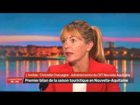 La Grande Édition | L'invitée | Christelle Chassagne, administratrice du CRT Nouvelle-Aquitaine