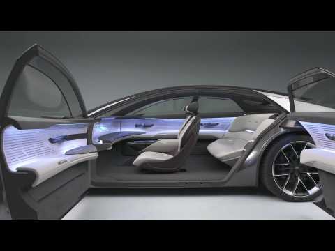 The new Audi grandsphere concept Interior Design in Studio