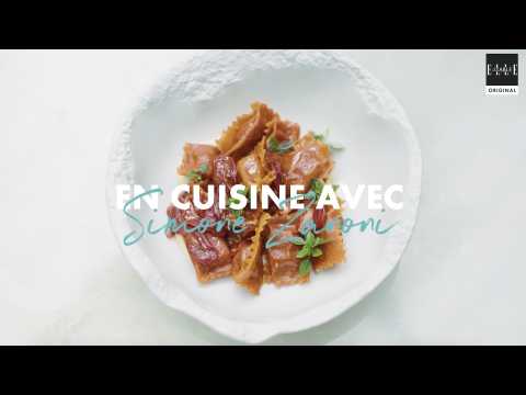 VIDEO : En cuisine avec : les dumplings tomate et parmesan de Simone Zanoni