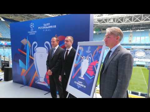 UEFA inspects the Saint Petersburg stadium where the Champions League final will be held