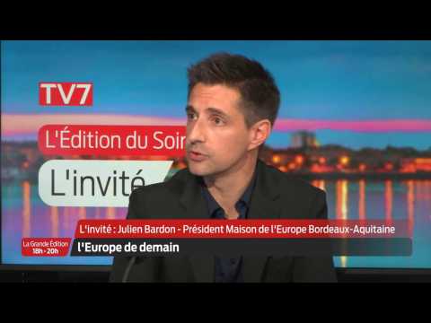 La Grande Édition | L'invité | Julien Bardon, président Maison de l'Europe Bordeaux-Aquitaine
