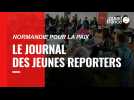 VIDÉO. Normandie pour la paix : le journal de nos lycéens reporters #2