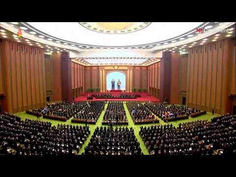 Kim Jong Un attends North Korea parliament session